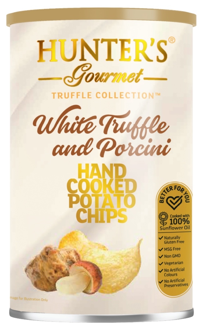 Hand Cooked Potato Chips White Truffle & Porcini 150g