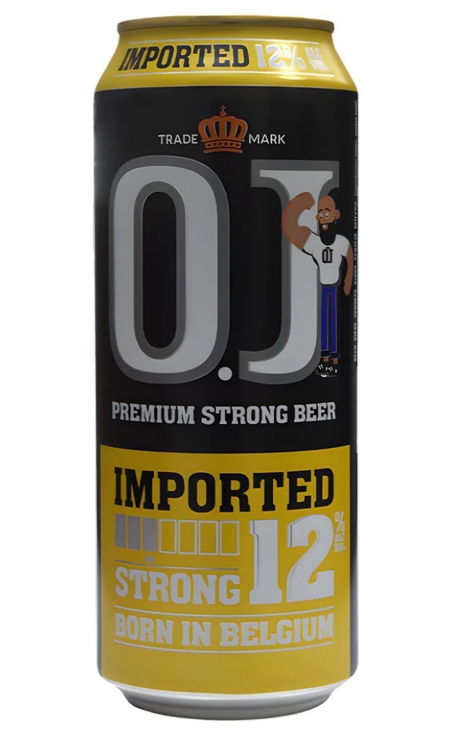 OJ Strong Beer Can 12 24 x 50 CL - Compare prices in UAE