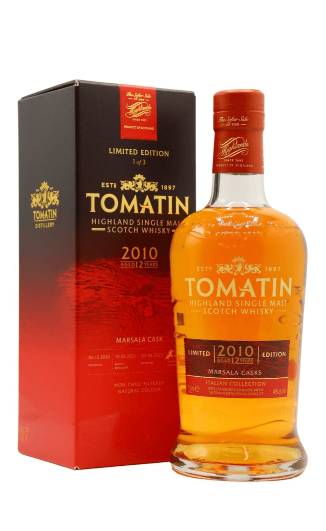 Tomatin Italian Collection Marsala 70CL
