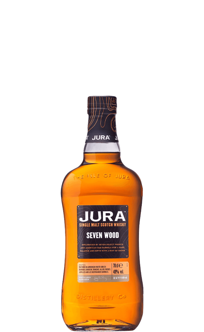 Jura Seven Wood Single Malt Scotch Whisky 70CL