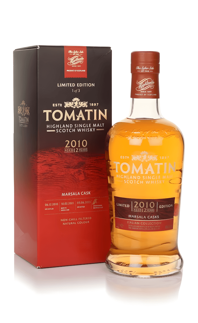 Tomatin Italian Collection Marsala 70CL - Compare prices in UAE