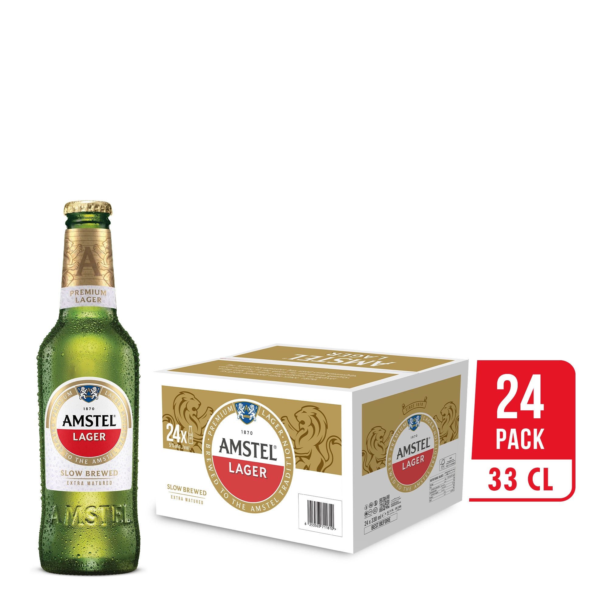 Amstel Bottle 24 x 33CL