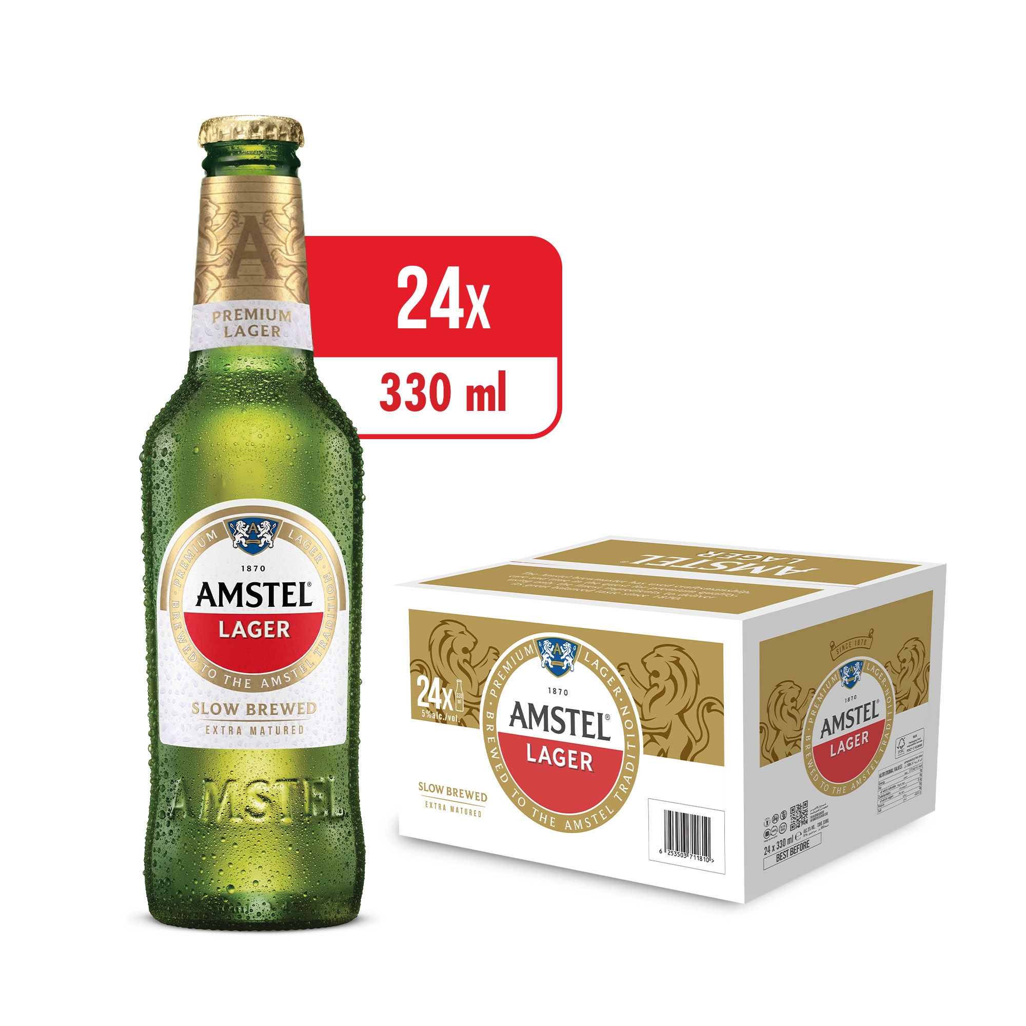 Amstel Bottle 24 x 33CL