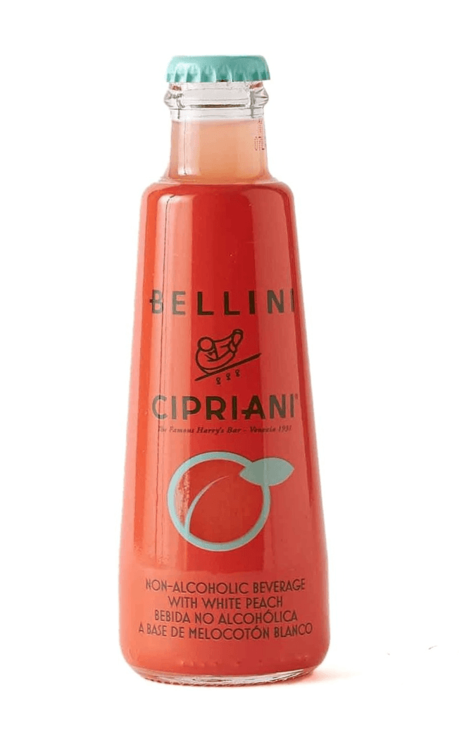 Bellini Cipriani Peach Juice Non-Alcoholic Sparkling