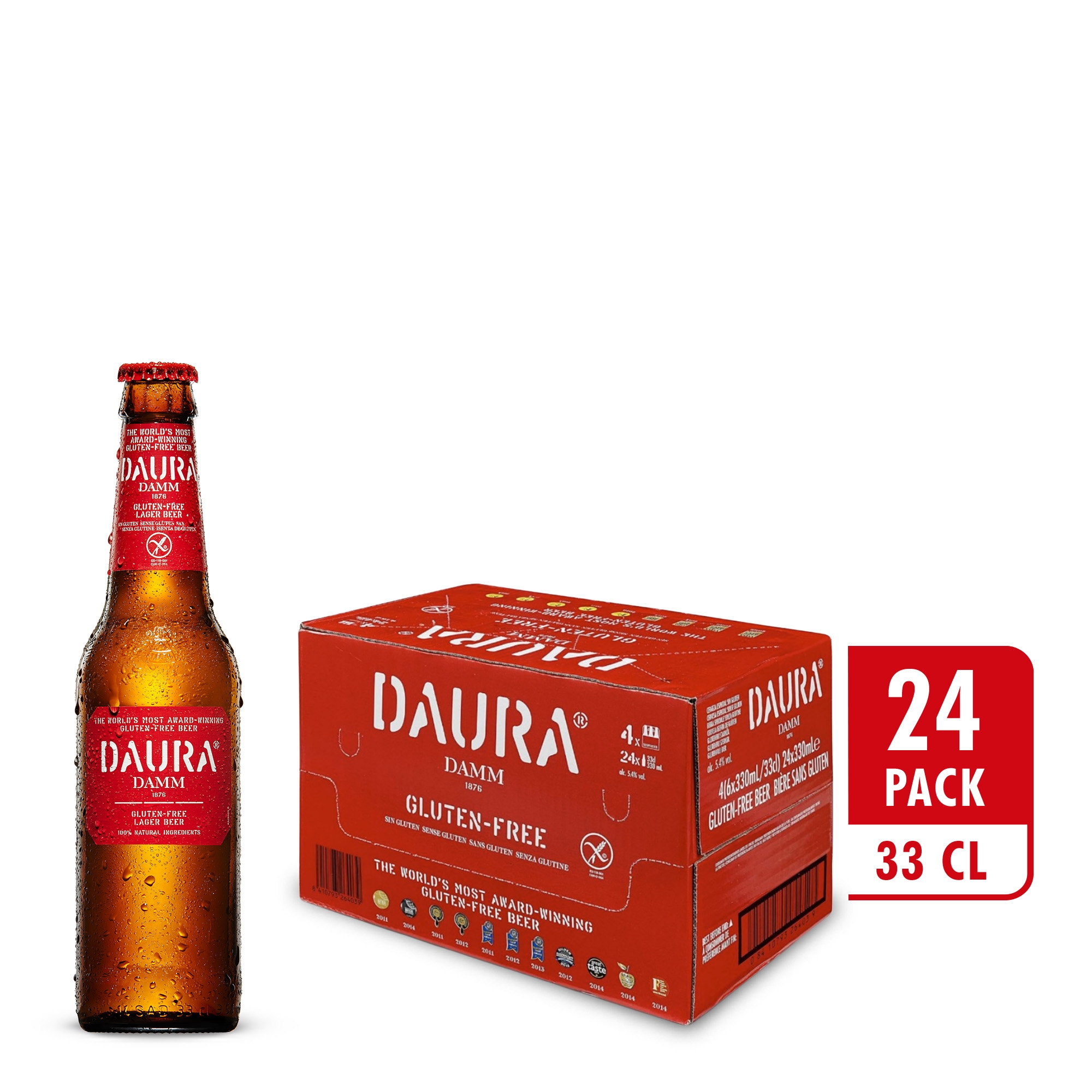 Daura Damm Bottle 24 x 33CL