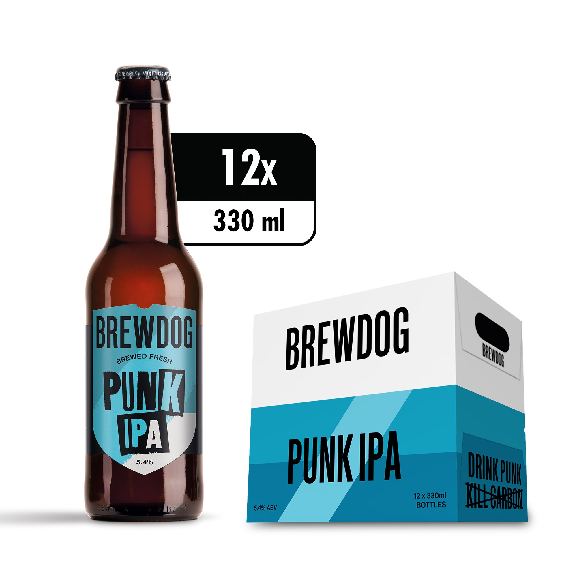 Brewdog Punk IPA Beer Bottle 12 x 330ML by brewdog - Compare prices in UAE