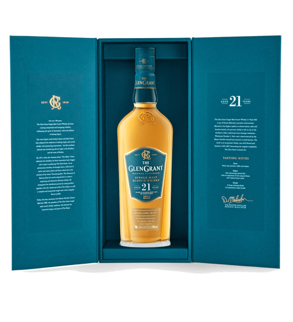 Glen Grant 21 Years Old 70CL - Compare prices in UAE