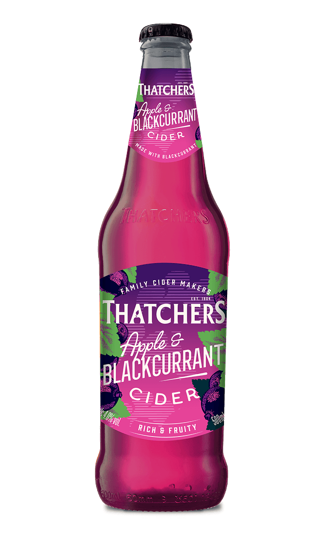 Thatchers Apple & Blackcurrant 6 x 50CL Bottle