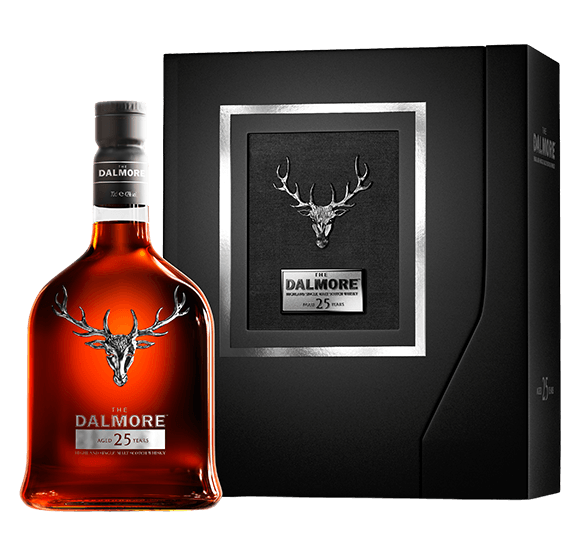 The Dalmore 25 Year old Single Malt Scotch Whisky 70CL