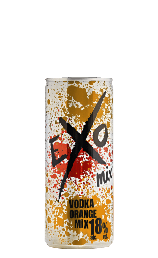 Exo Vodka Orange Mix 18 20 x 25CL - Compare prices in UAE
