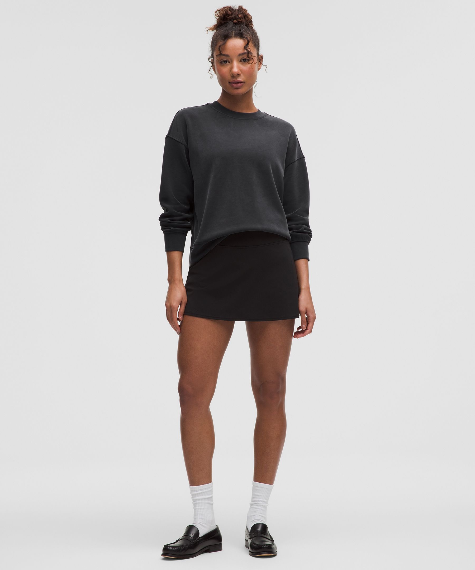 Softstreme™ Oversize Bisiklet Yaka Sweatshirt hover