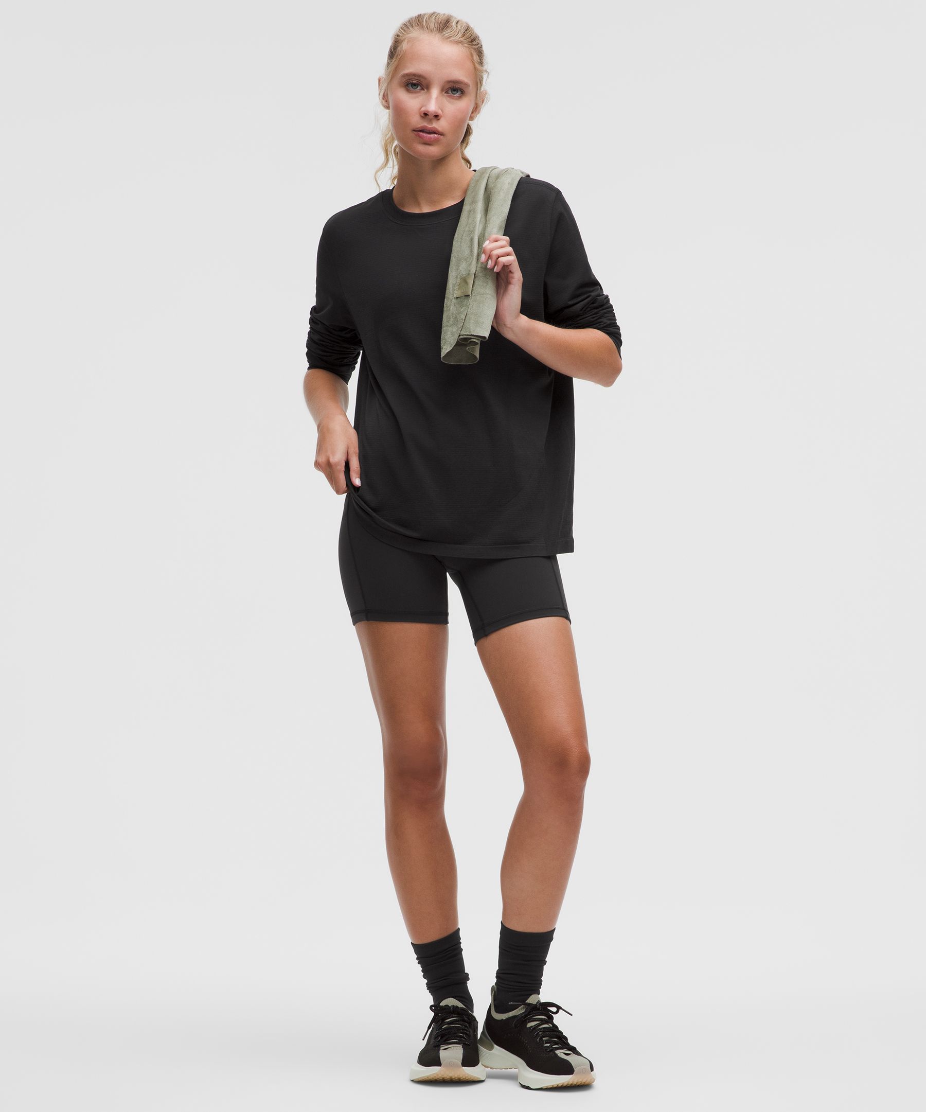 Swiftly Relaxed Uzun Kollu T-Shirt hover