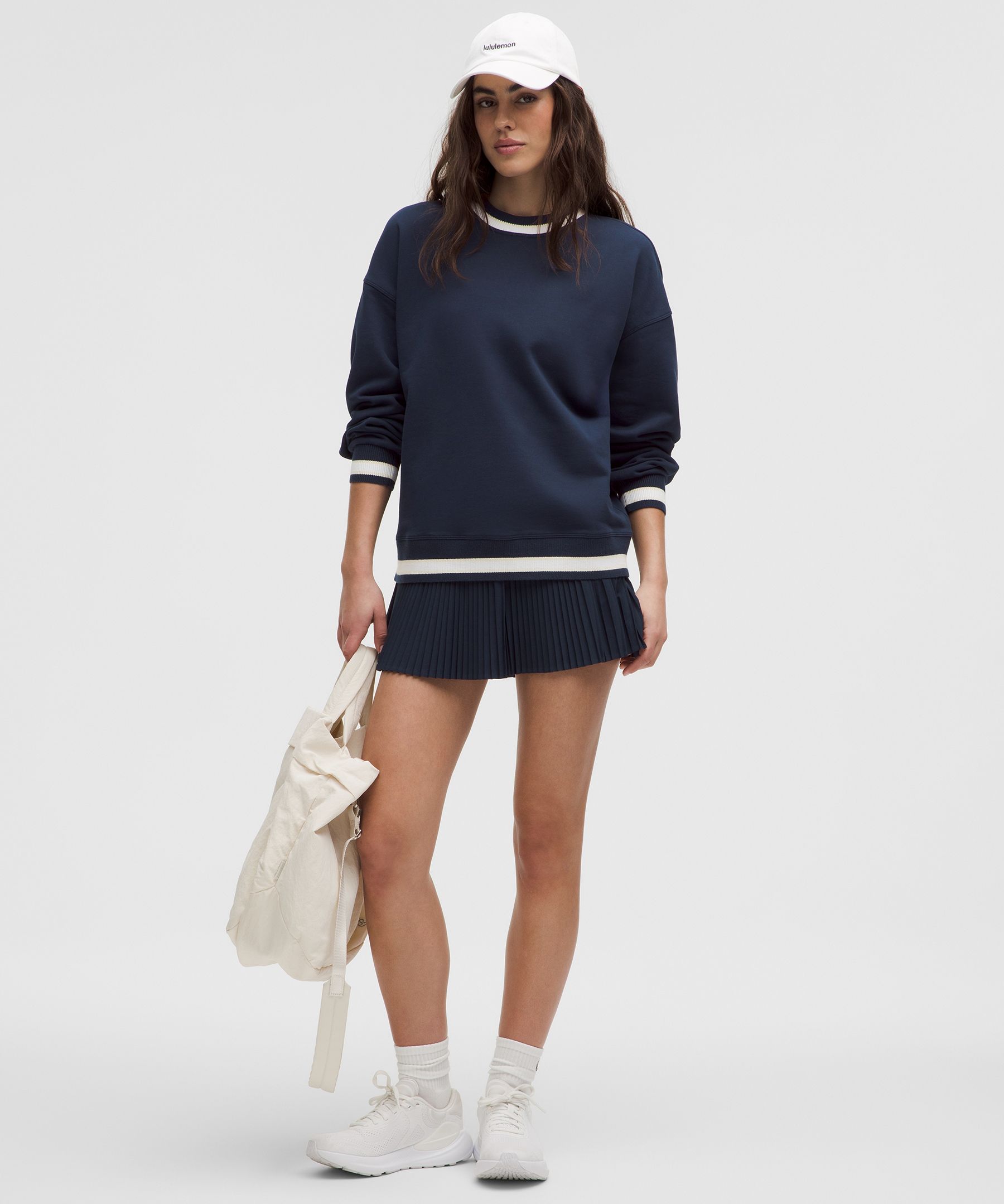 Perfectly Oversize Ringer Crew T-Shirt hover
