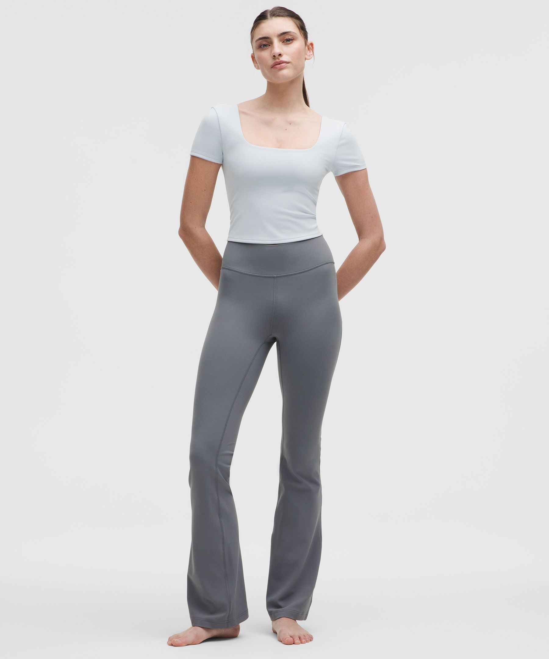 Groove Nulu™ High Rise Flare Tayt Regular hover