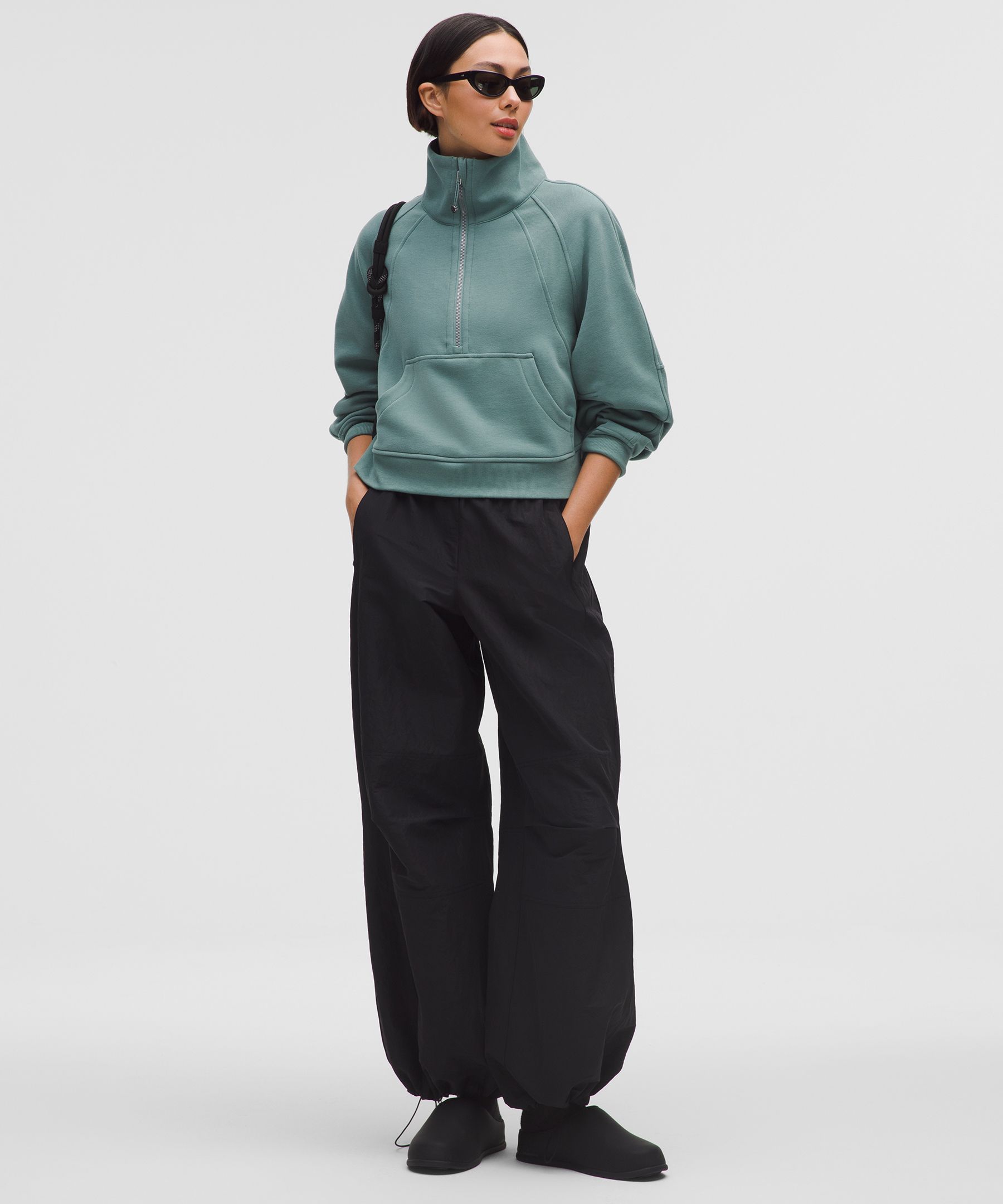 Scuba Oversize Funnel Neck Sweatshirt hover