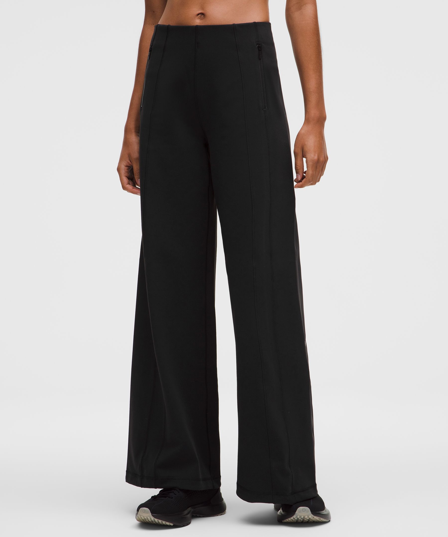 Define High-Rise Wide-Leg Pantolon Luon hover